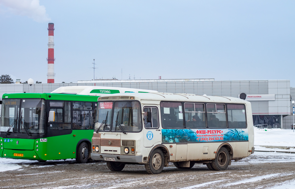 Свердловская область, ПАЗ-32053 № Т 803 ХН 116