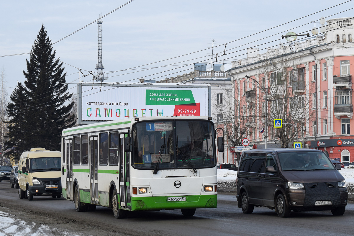 Алтайский край, ЛиАЗ-5256.36 № К 651 СС 22