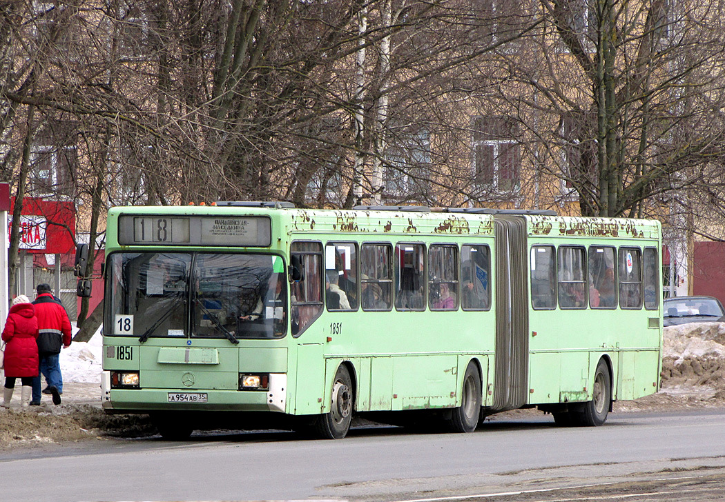 Вологодская область, ГолАЗ-АКА-6226 № 1851