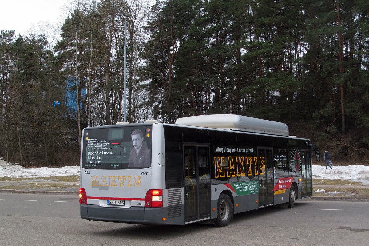 Литва, MAN A21 Lion's City NL273 CNG № 944