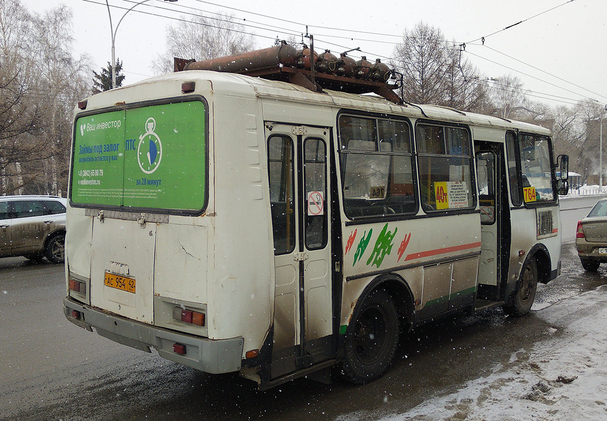 Кемеровская область - Кузбасс, ПАЗ-32054 № АС 954 42