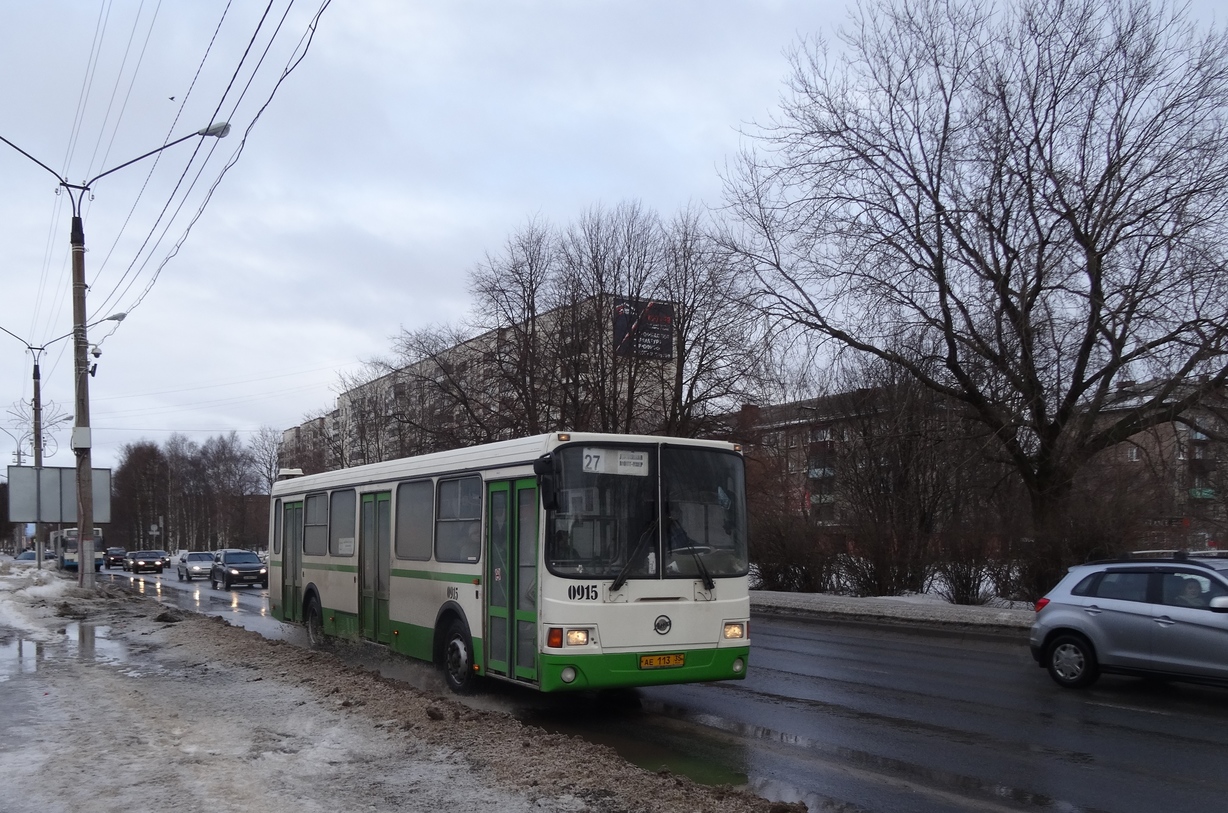 Вологодская область, ЛиАЗ-5256.25 № 0915