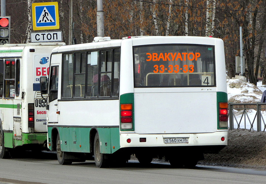 Вологодская область, ПАЗ-320402-03 № Е 560 ХМ 35