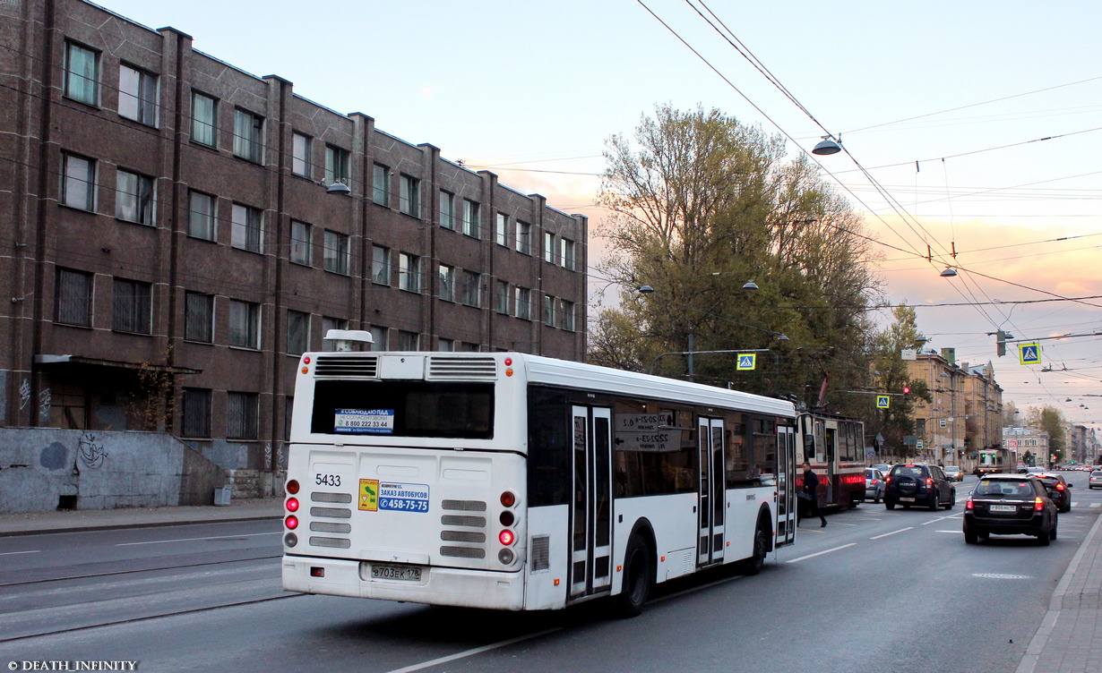 Санкт-Петербург, ЛиАЗ-5292.20 № 5433