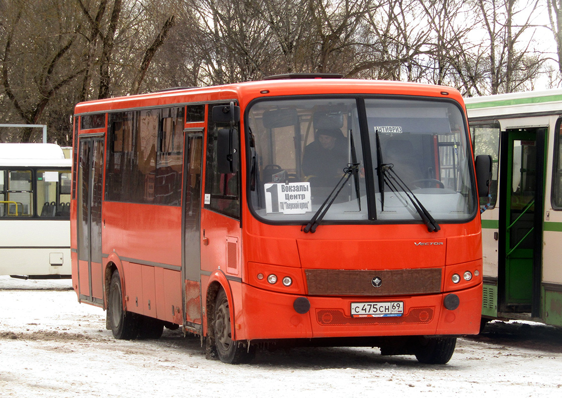 Тверская область, ПАЗ-320414-04 "Вектор" № С 475 СН 69