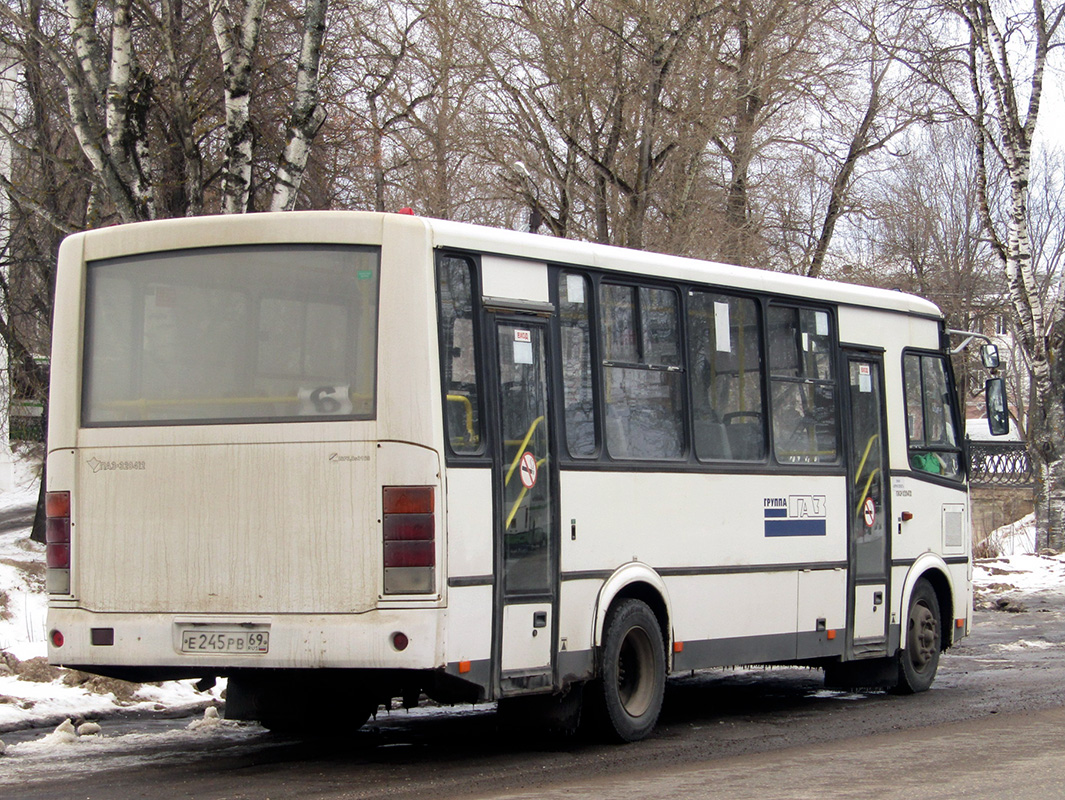 Тверская область, ПАЗ-320412-05 № Е 245 РВ 69