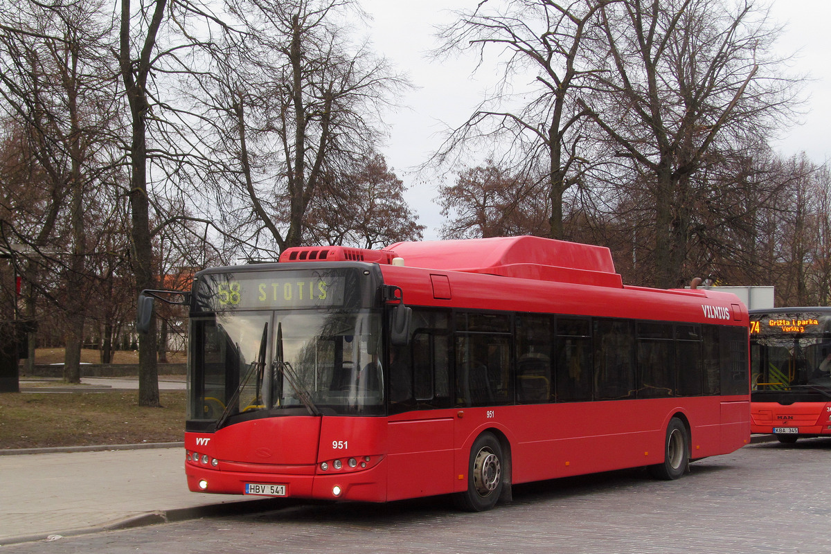Lithuania, Solaris Urbino III 12 CNG # 951