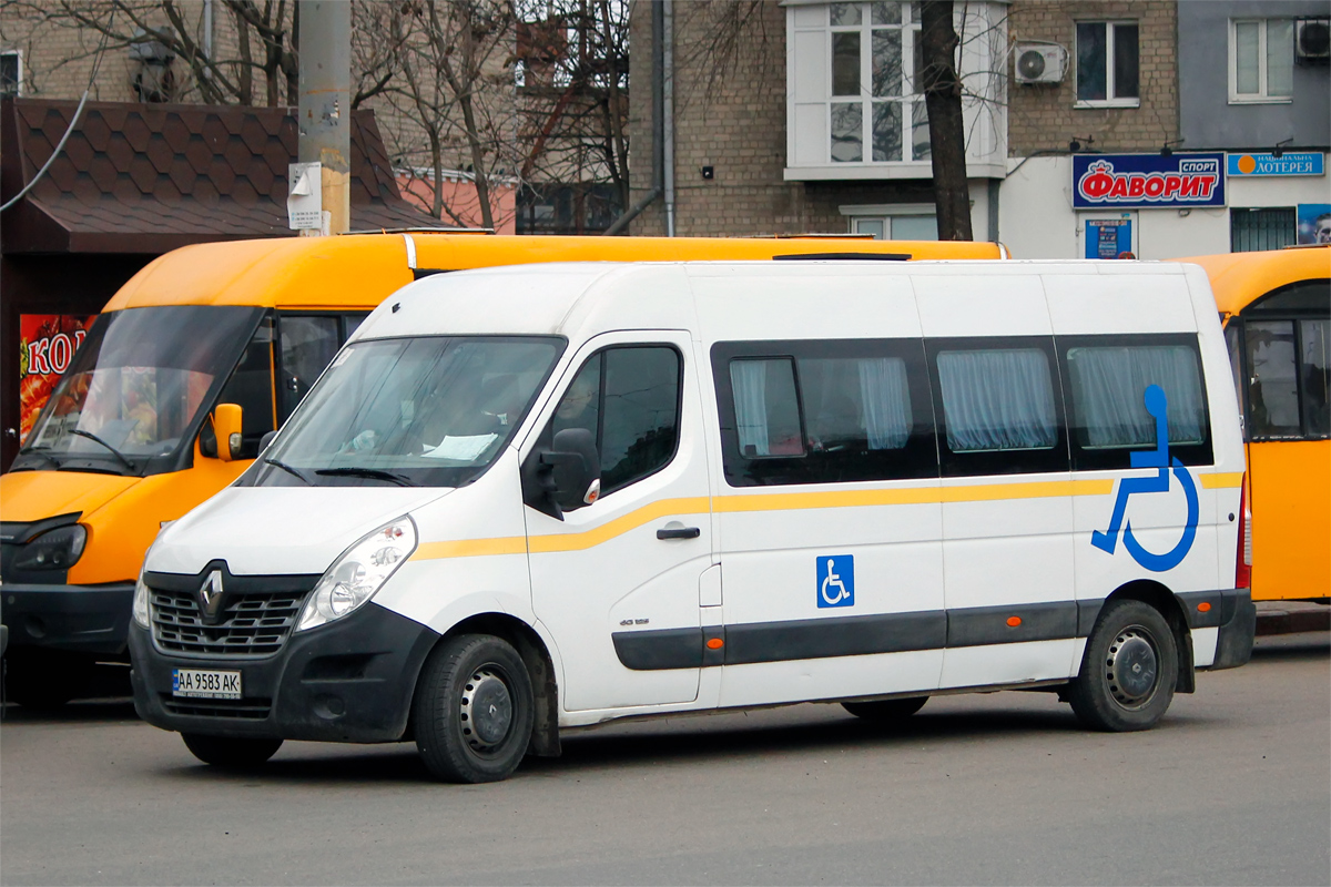 Дніпропетровська область, Renault Master № AA 9583 AK