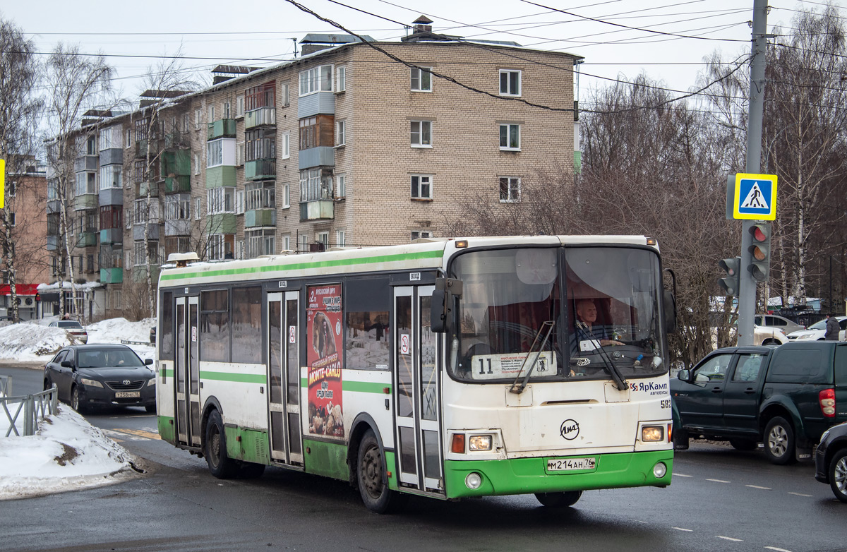 Ярославская область, ЛиАЗ-5256.53 № 582