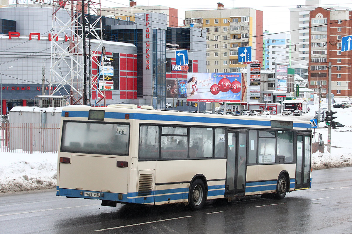 Пензенская вобласць, Mercedes-Benz O405N2 № У 686 НМ 33