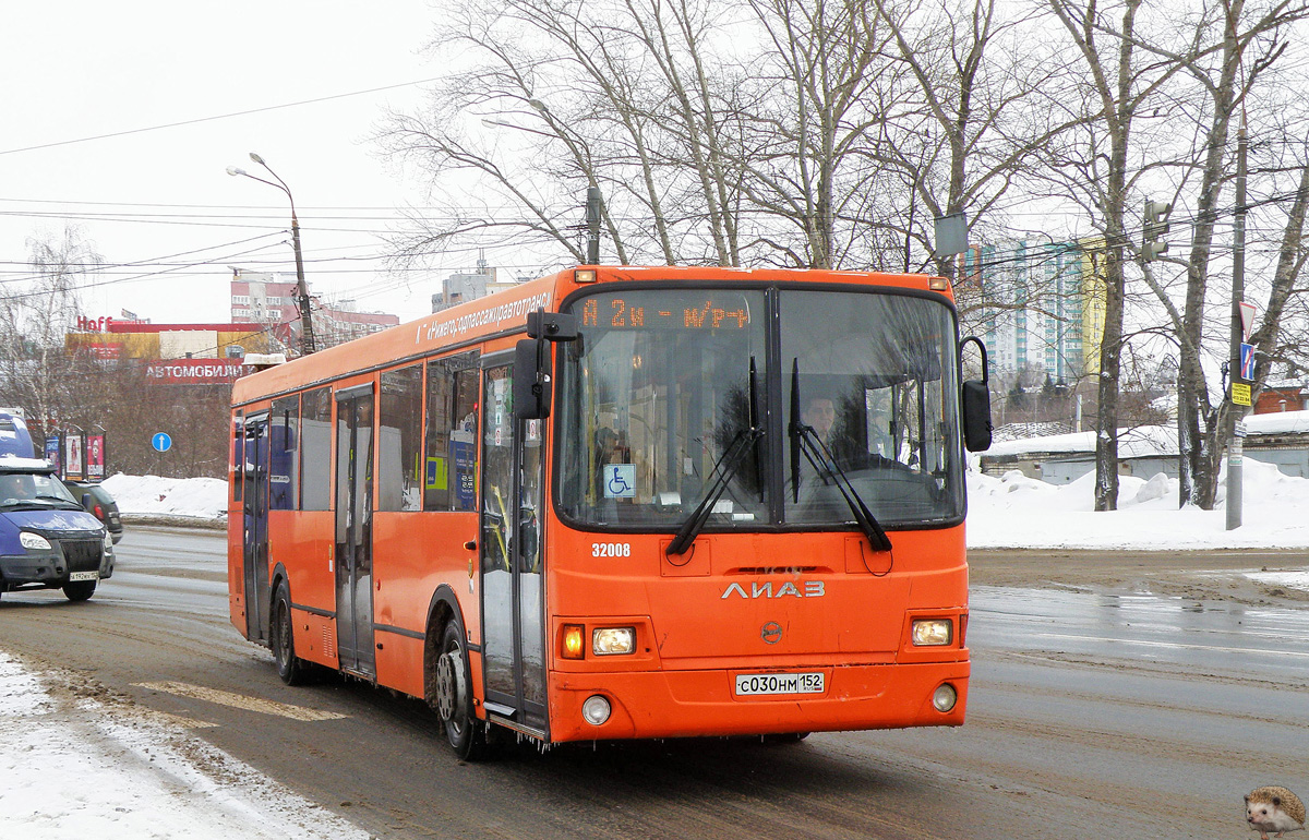 Nizhegorodskaya region, LiAZ-5293.60 č. 32008