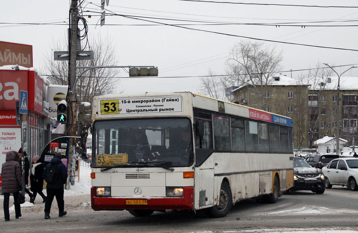 Пермский край, Mercedes-Benz O405 № АС 681 59