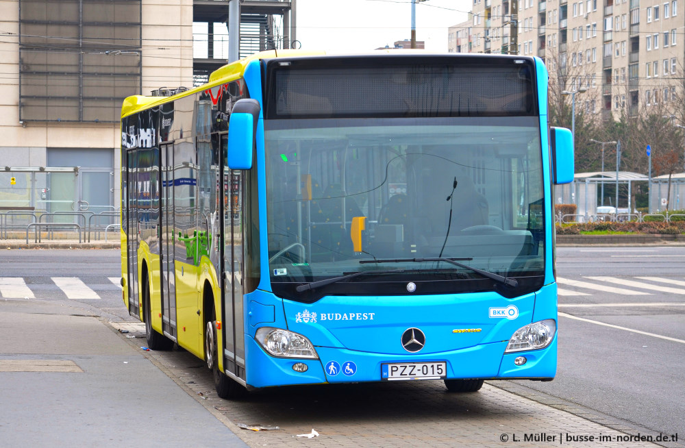 Венгрия, Mercedes-Benz Citaro C2 hybrid № PZZ-015