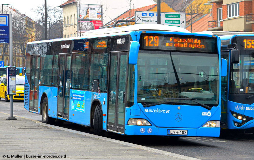 Венгрия, Mercedes-Benz O530 Citaro № LYH-102