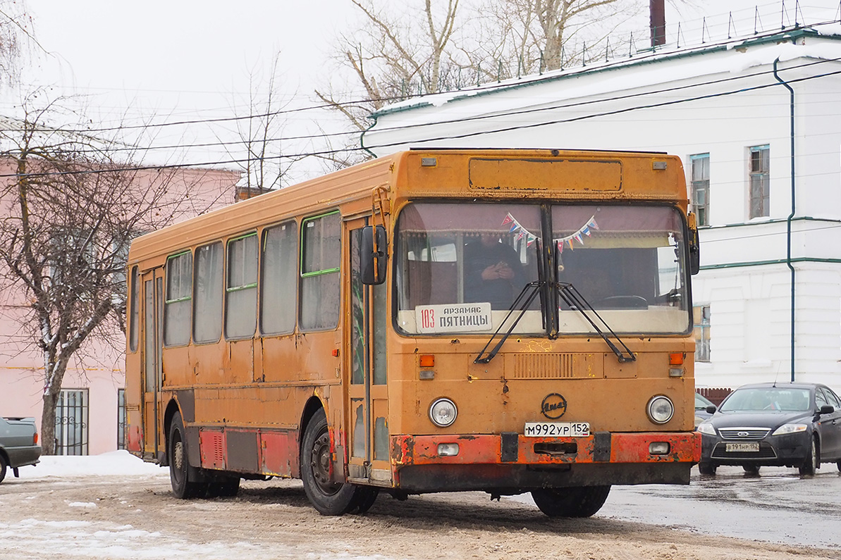 Нижегородская область, ЛиАЗ-5256.25-11 № М 992 УР 152