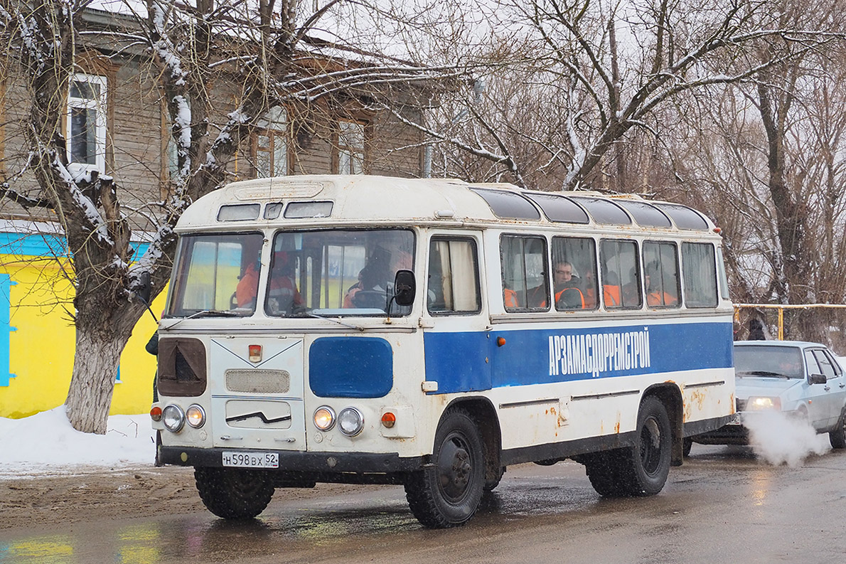 Нижегородская область, ПАЗ-672М № Н 598 ВХ 52