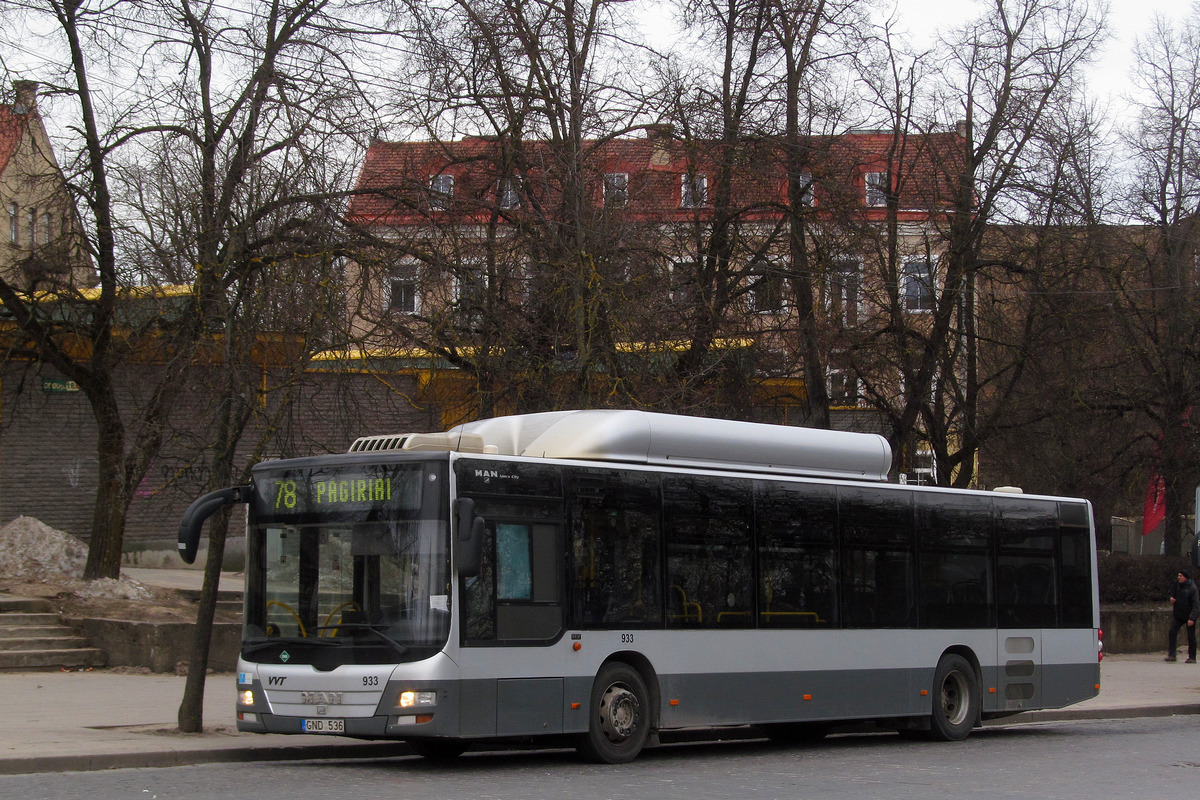 Литва, MAN A21 Lion's City NL273 CNG № 933