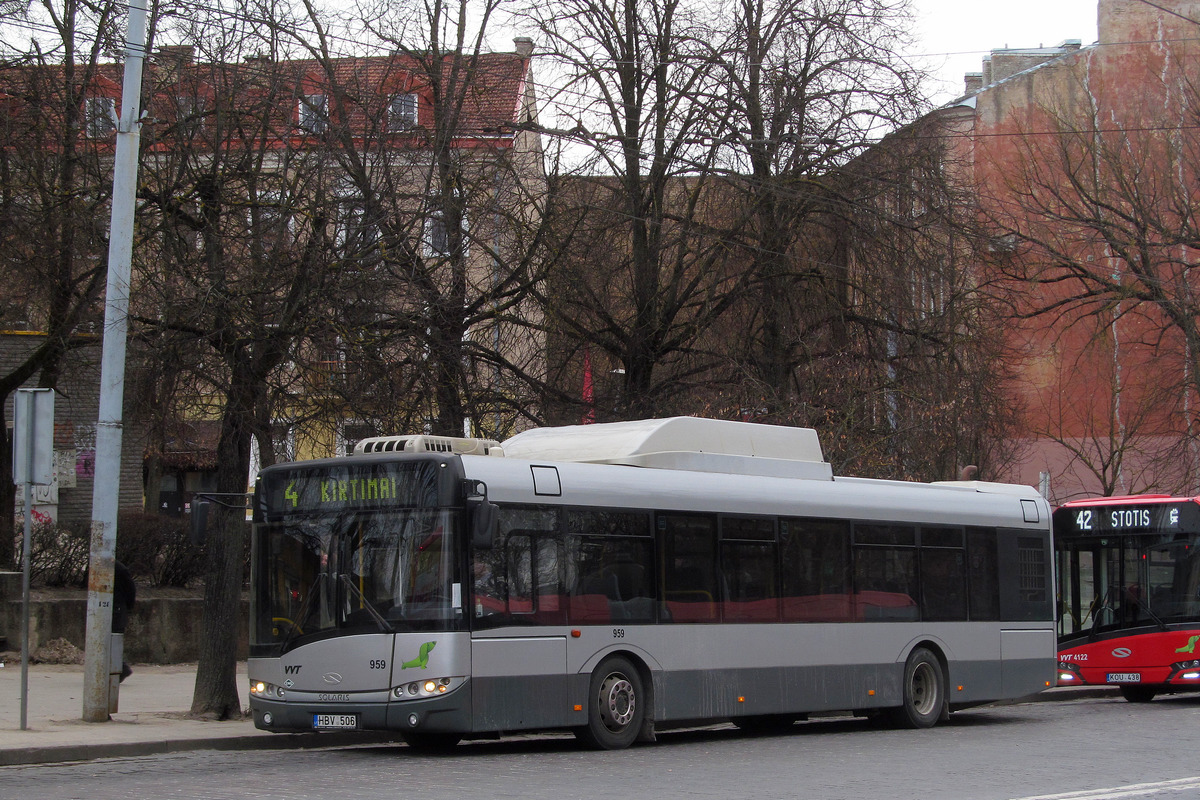 Литва, Solaris Urbino III 12 CNG № 959