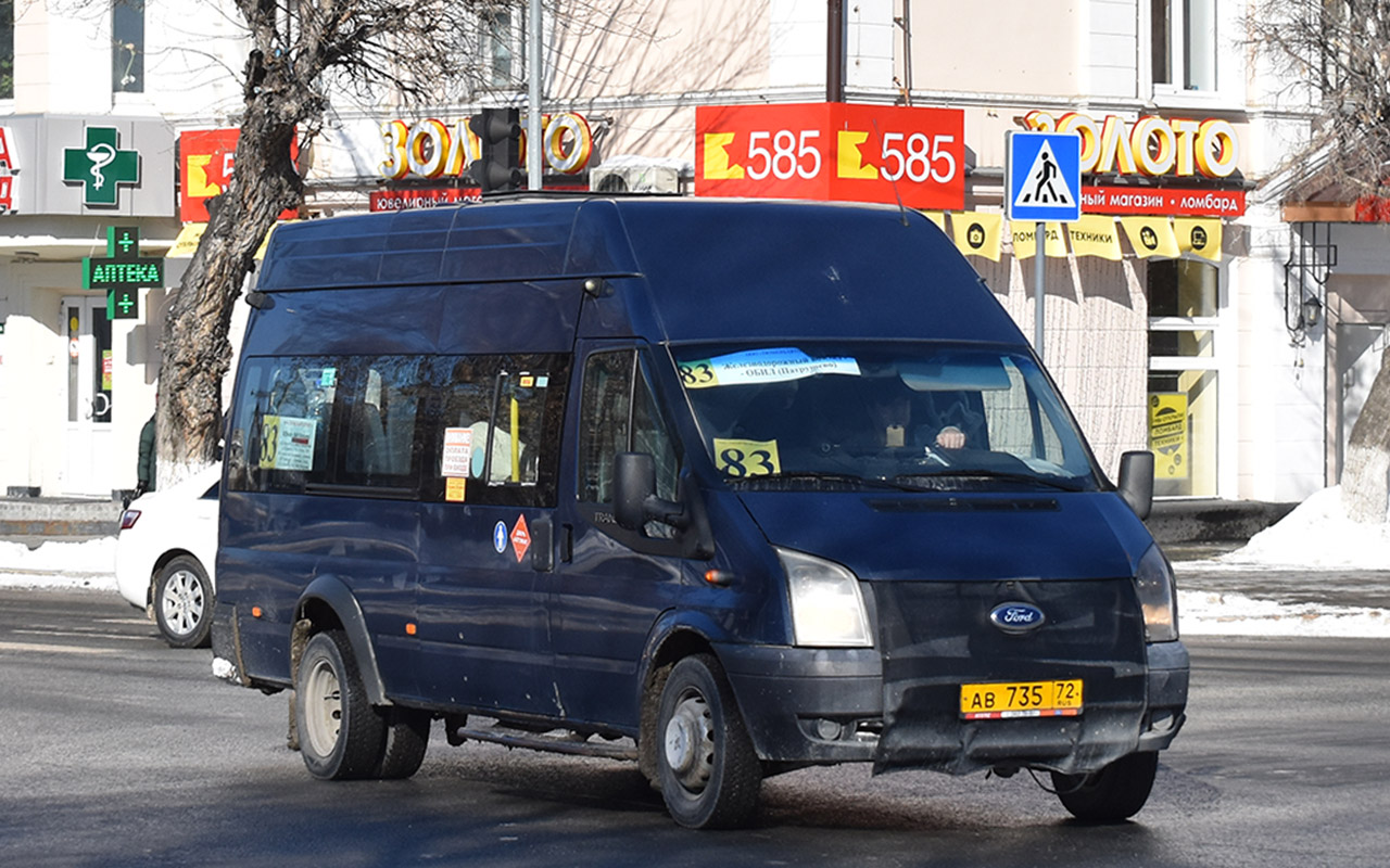 Тюменская область, Нижегородец-222709  (Ford Transit) № АВ 735 72