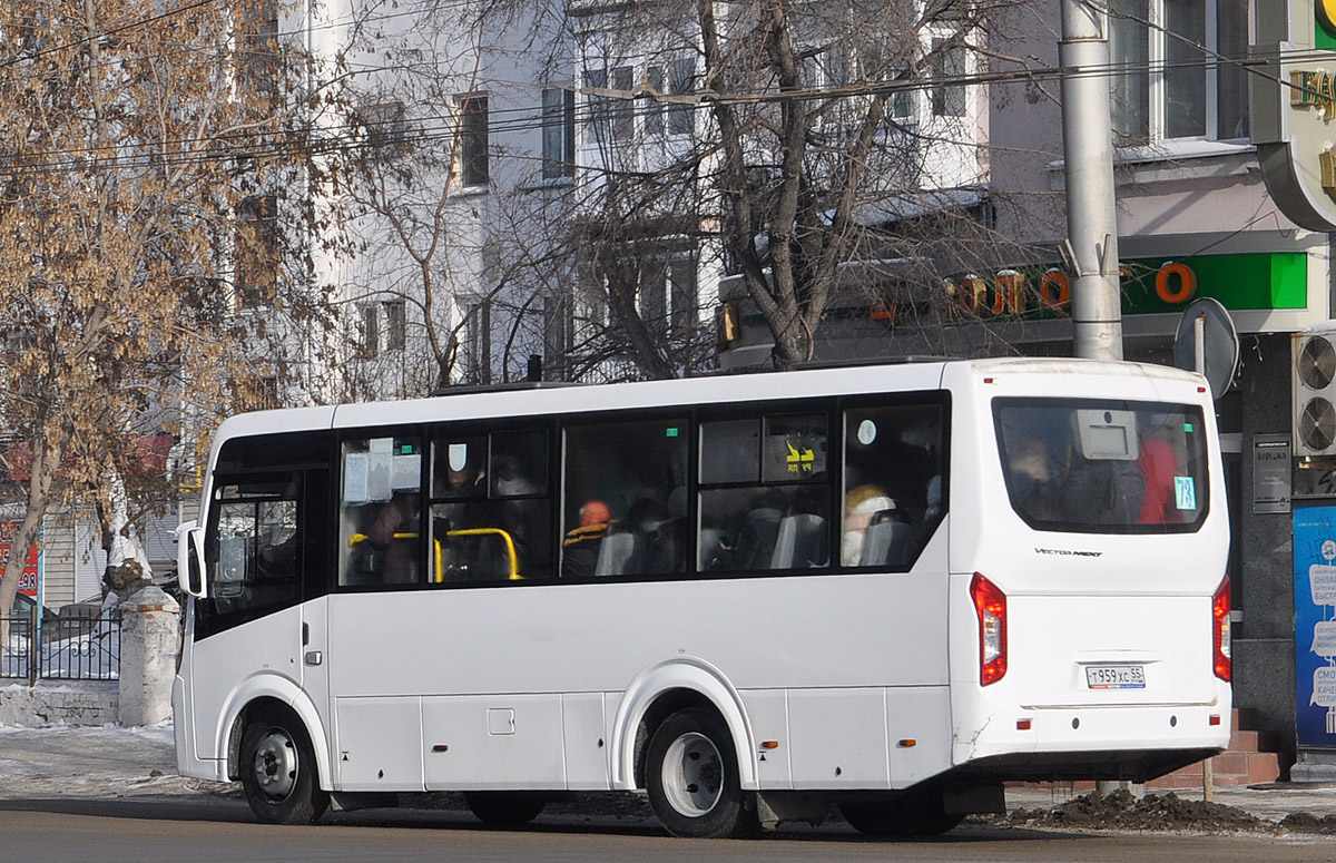 Omsk region, PAZ-320405-04 "Vector Next" Nr. Т 959 ХС 55