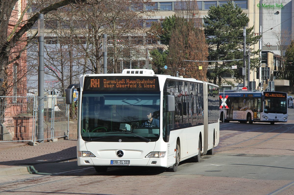 Гессен, Mercedes-Benz O530G Citaro facelift G № ERB-CL 122