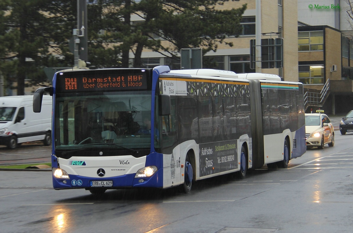 Гессен, Mercedes-Benz Citaro C2 G № ERB-CL 629