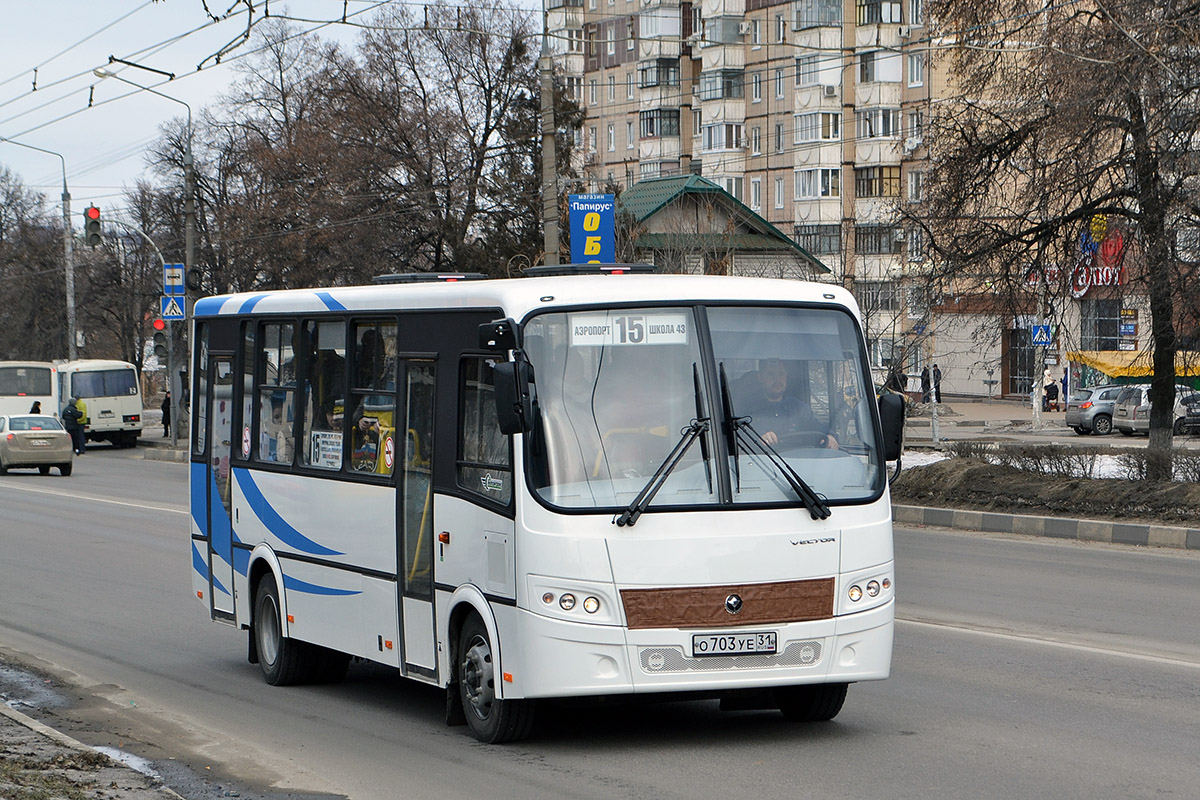 Белгородская область, ПАЗ-320412-05 "Вектор" № О 703 УЕ 31