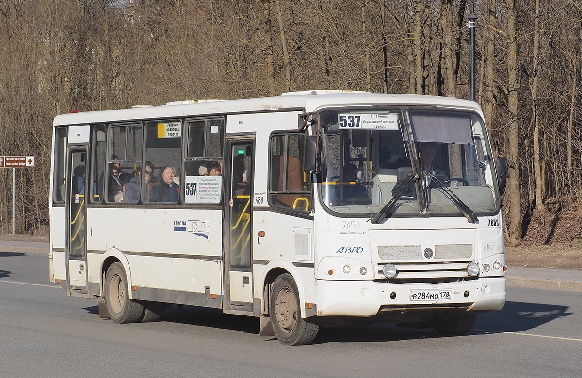 Ленинградская область, ПАЗ-320412-05 № 7658