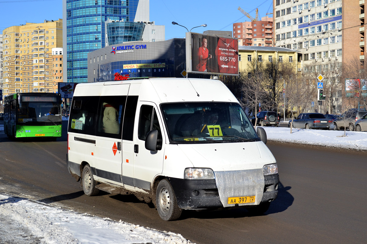 Тюменская область, FIAT Ducato 244 CSMMC-RLL, -RTL № АА 397 72