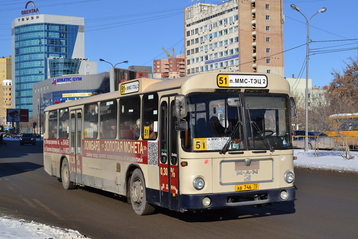 Тюменская область, MAN 789 SÜ240 № АВ 746 72