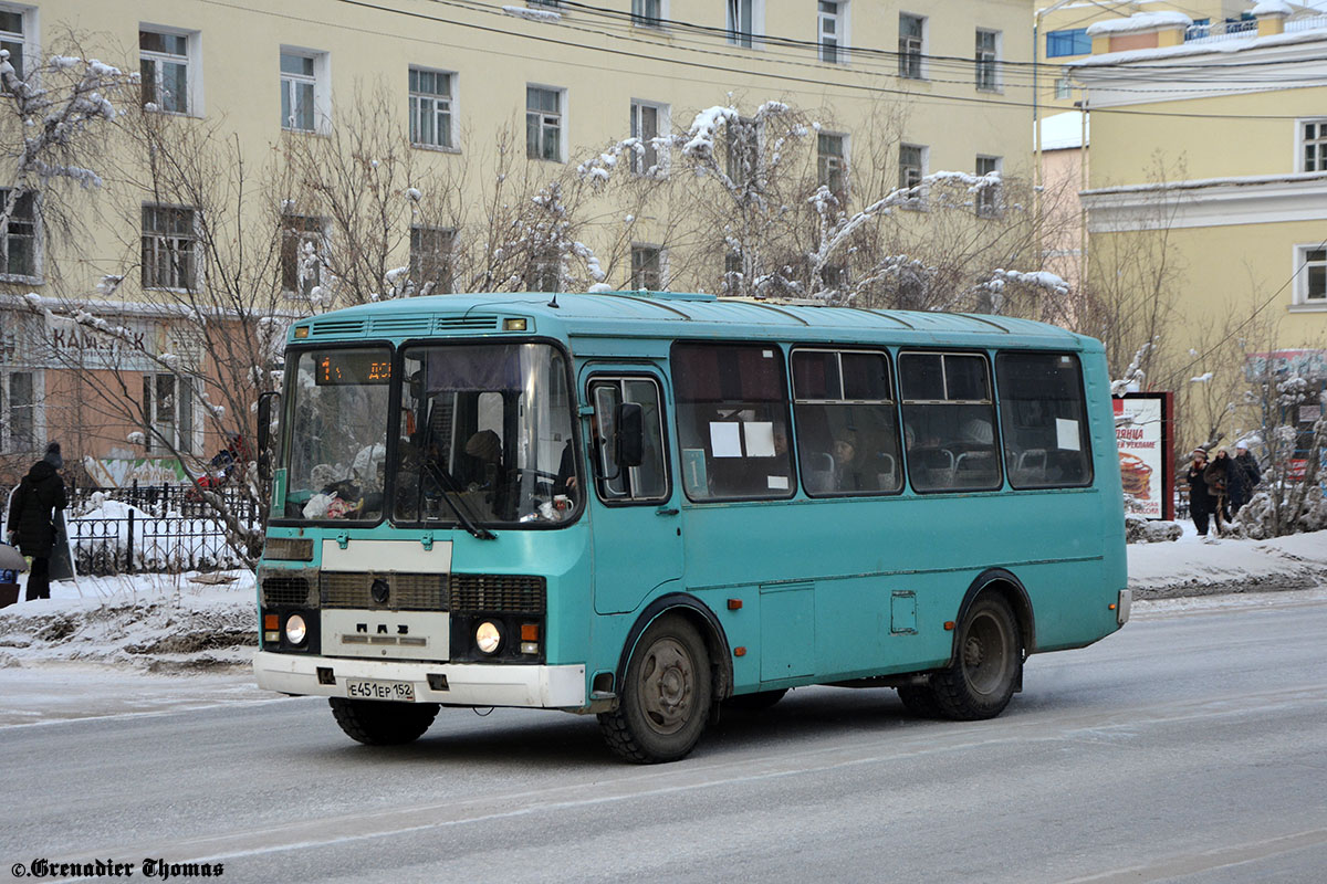 Саха (Якутия), ПАЗ-32054 № Е 451 ЕР 152