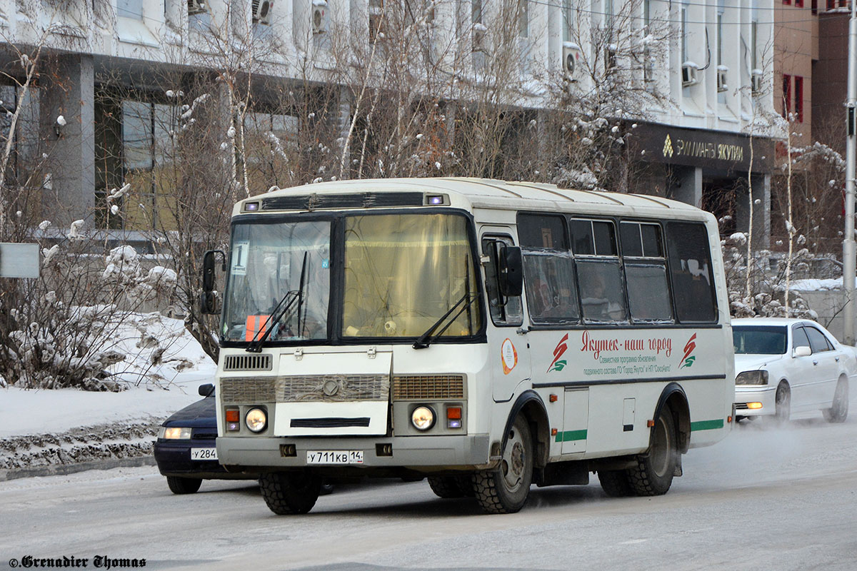 Саха (Якутия), ПАЗ-32054 № У 711 КВ 14