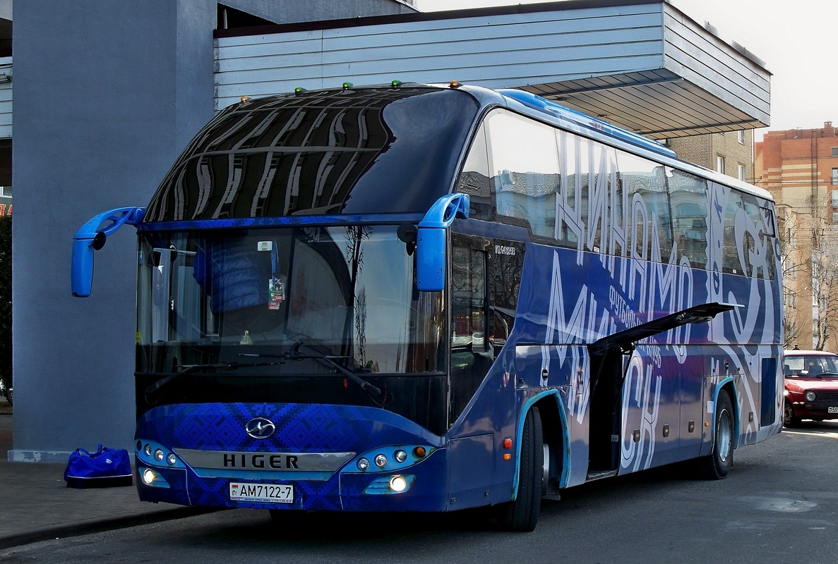 Минск, Higer KLQ6125B № АМ 7122-7