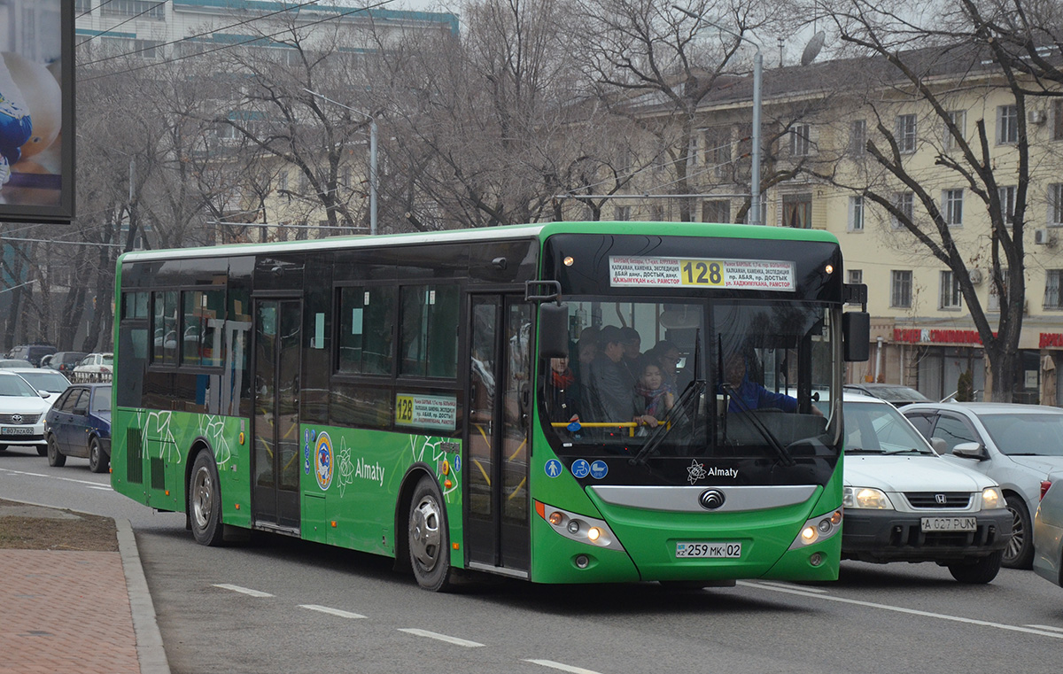 Алматы, Yutong ZK6118HGA № 259 MK 02