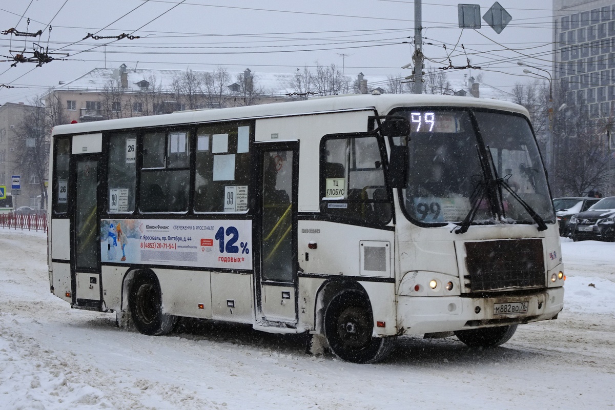 Ярославская область, ПАЗ-320402-05 № М 882 ВО 76