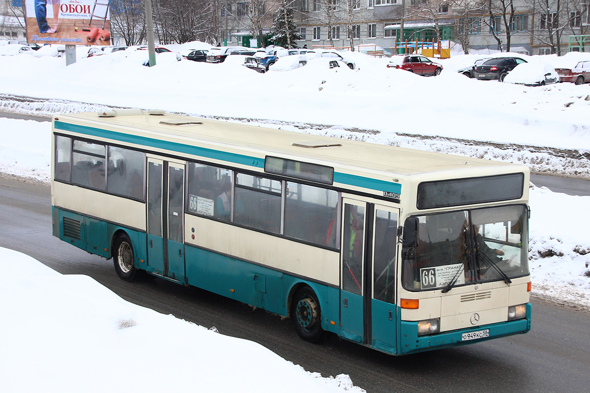 Пензенская область, Mercedes-Benz O405 № О 949 КС 58