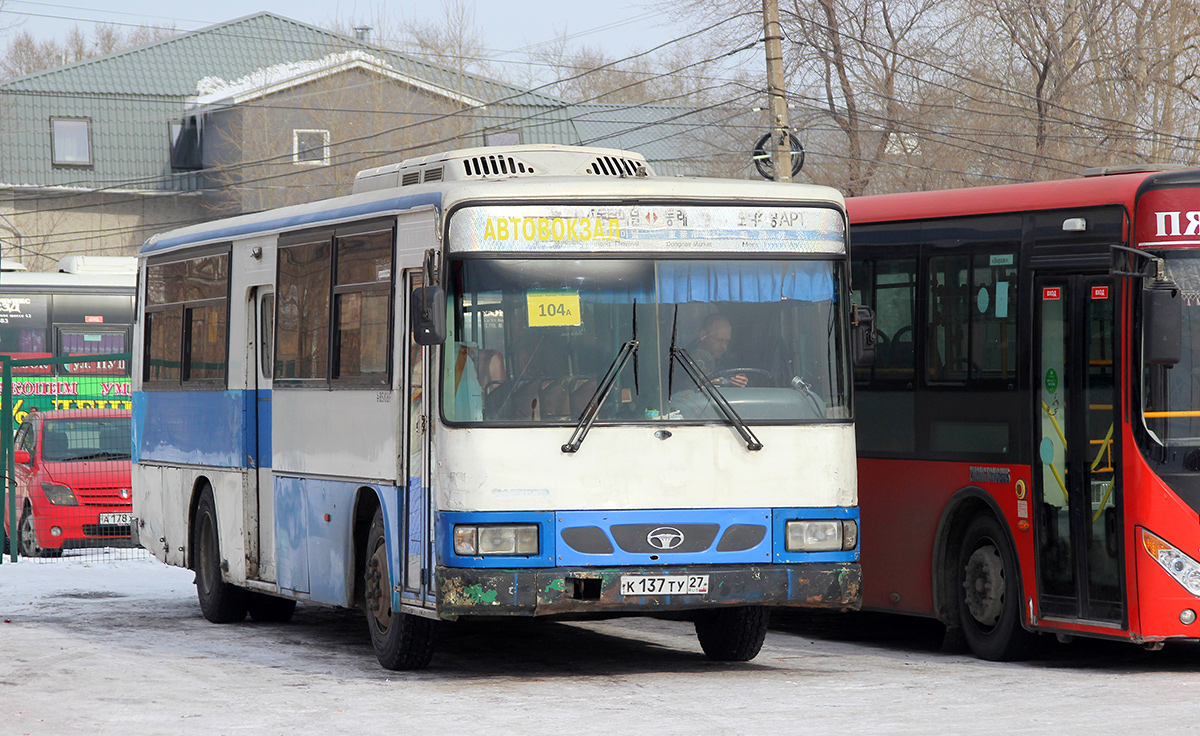 Хабаровский край, Daewoo BS106 Royal City (Busan) № К 137 ТУ 27