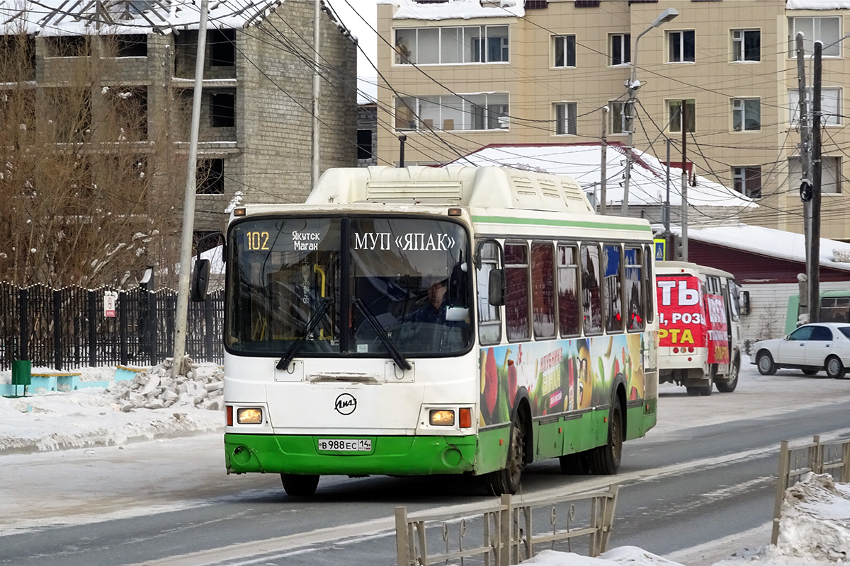 Саха (Якутия), ЛиАЗ-5256.57 № В 988 ЕС 14