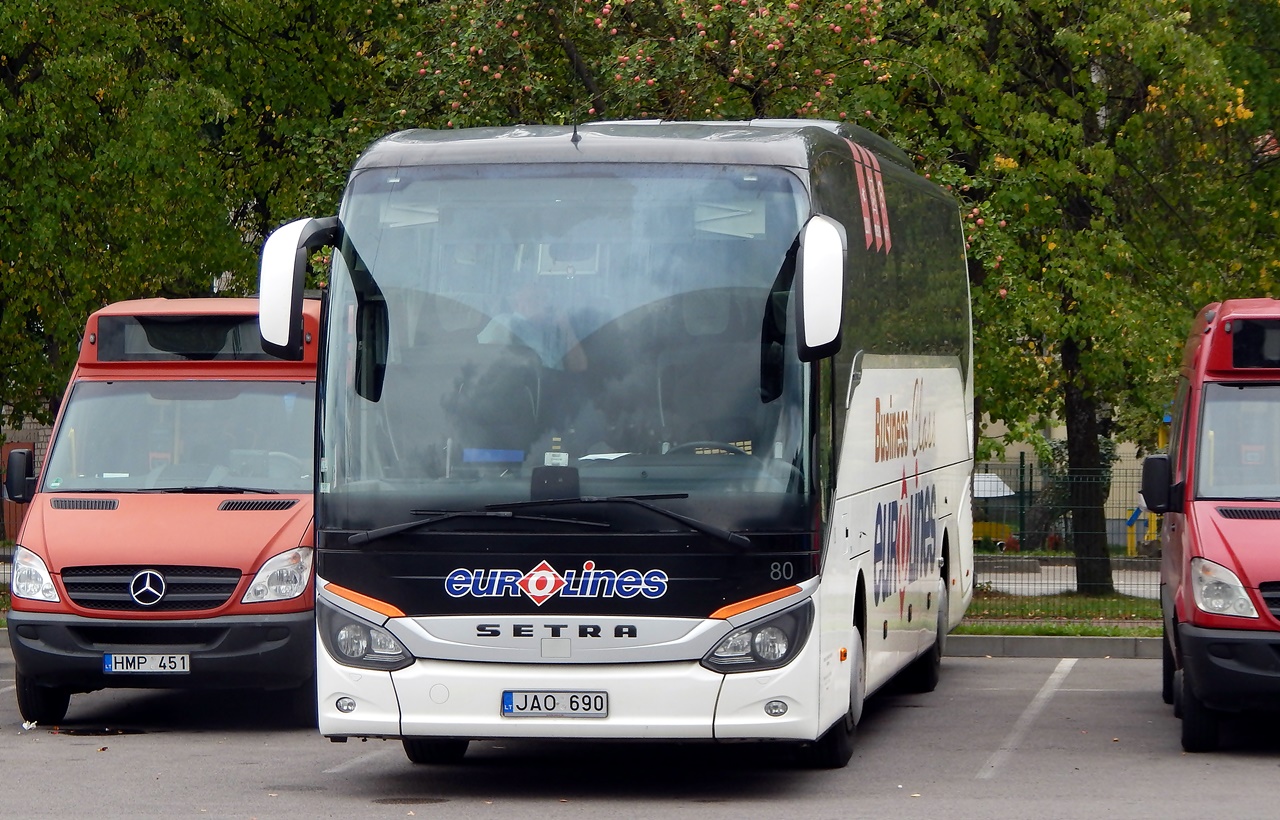 Литва, Setra S516HD/2 № 80