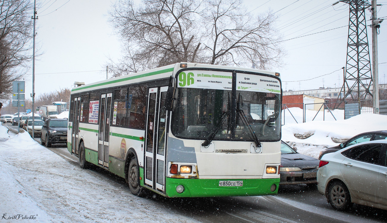 Новосибирская область, ЛиАЗ-5256.53 № Е 850 СЕ 154