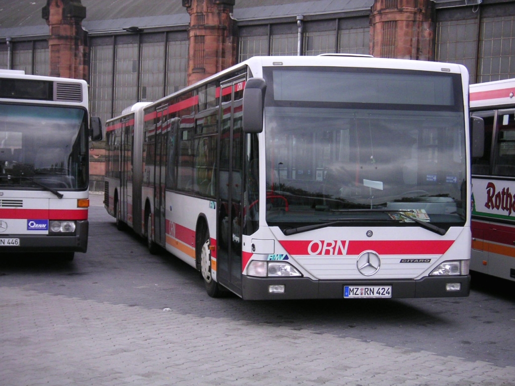 Рейнланд-Пфальц, Mercedes-Benz O530G Citaro G № MZ-RN 424