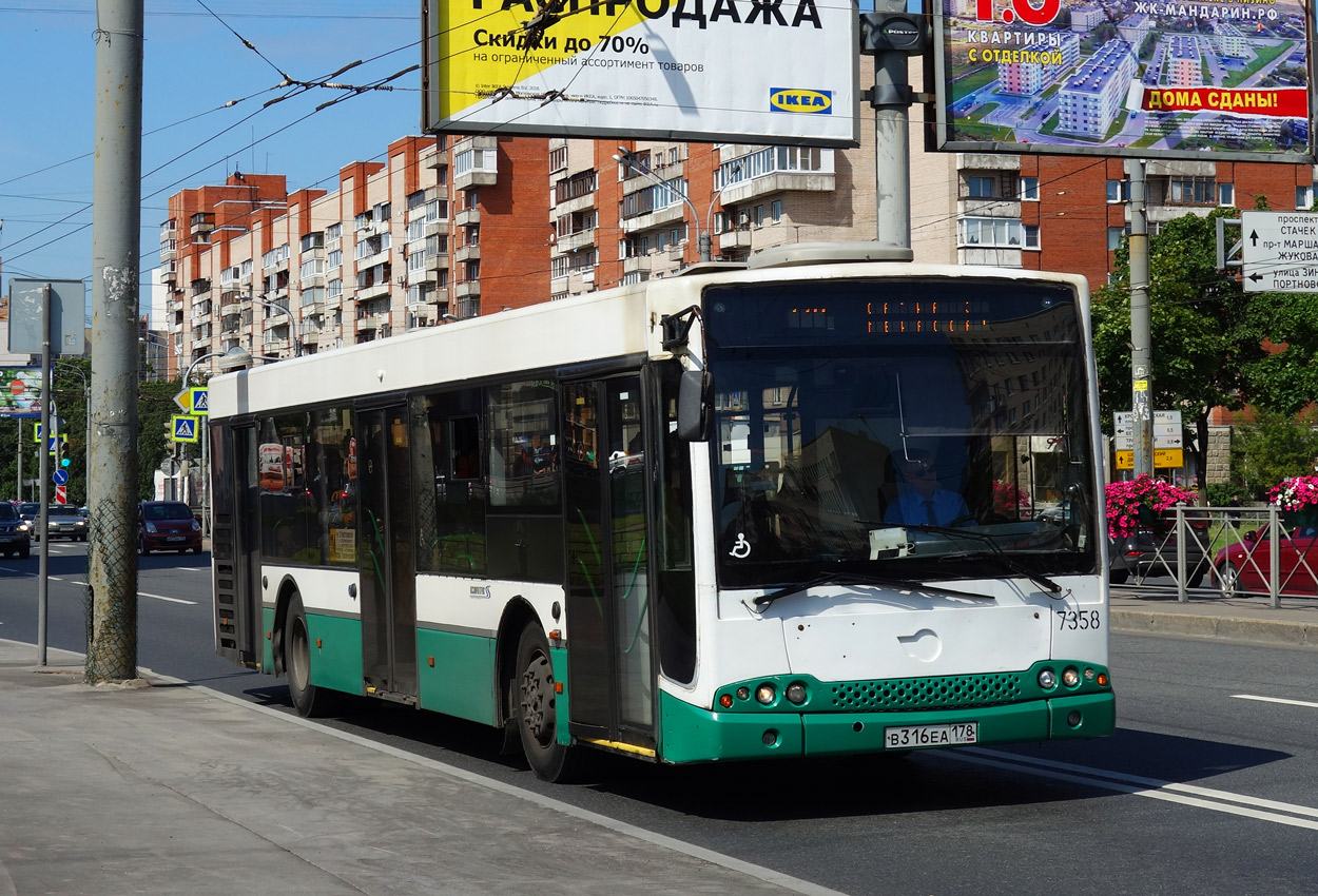 Санкт-Петербург, Волжанин-5270-20-06 "СитиРитм-12" № 7358