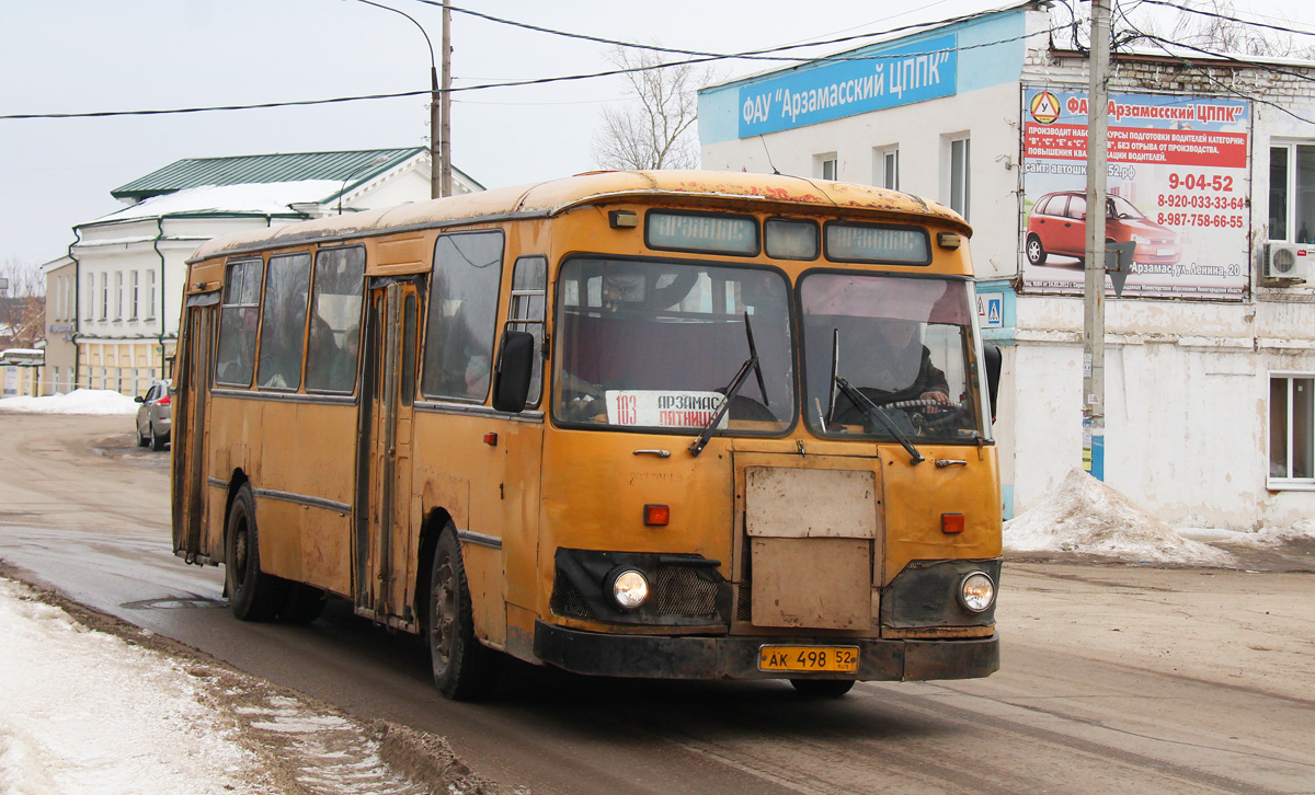 Нижегородская область, ЛиАЗ-677М № АК 498 52