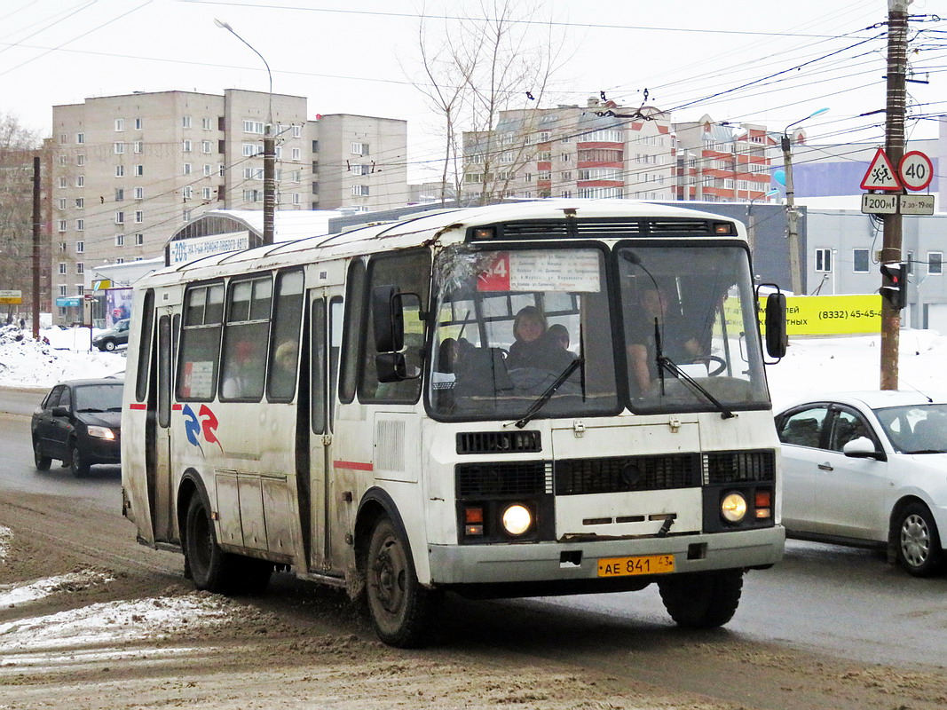 Кировская область, ПАЗ-4234 № АЕ 841 43