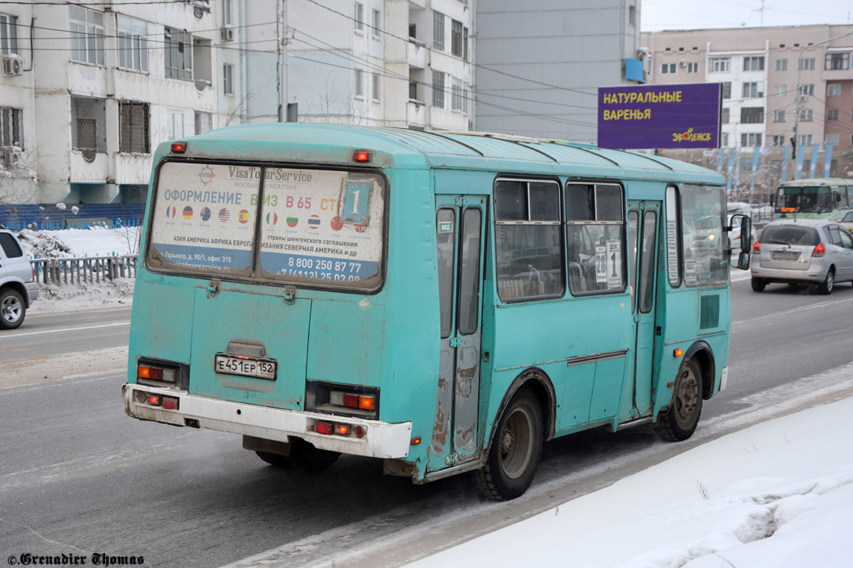 Саха (Якутия), ПАЗ-32054 № Е 451 ЕР 152