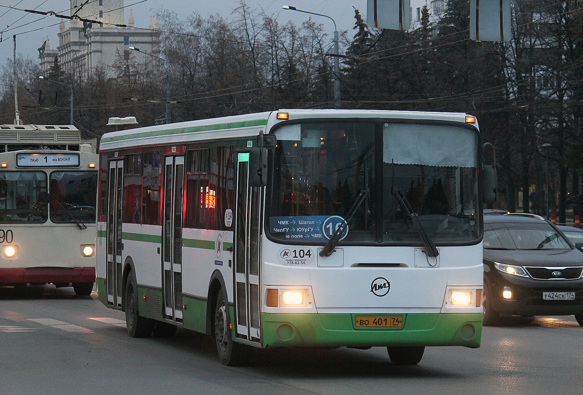 Челябинская область, ЛиАЗ-5256.53 № 104