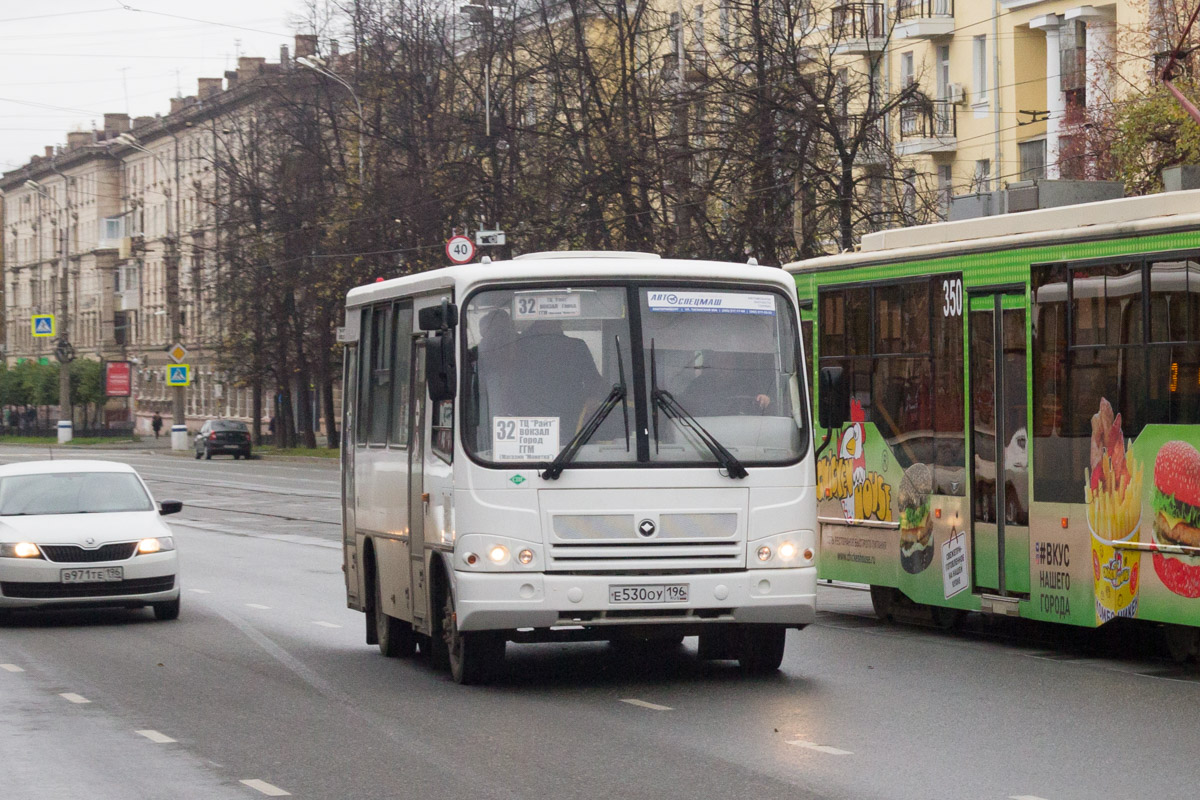 Свердловская область, ПАЗ-320302-11 № Е 530 ОУ 196