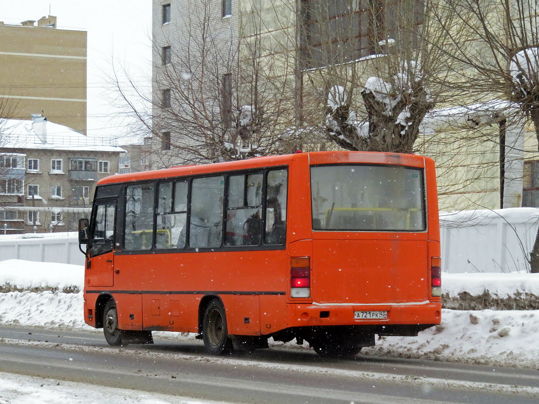 Кировская область, ПАЗ-320402-05 № А 721 РК 43