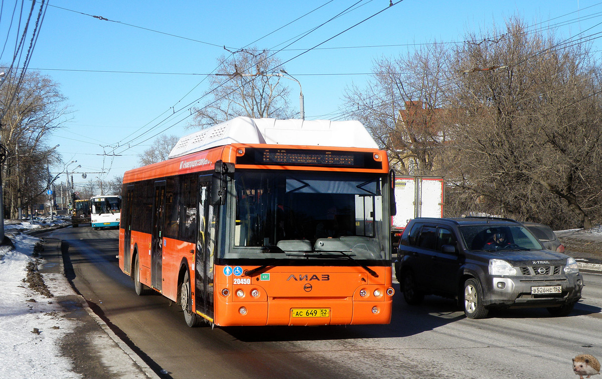 Нижегородская область, ЛиАЗ-5292.67 (CNG) № 20450