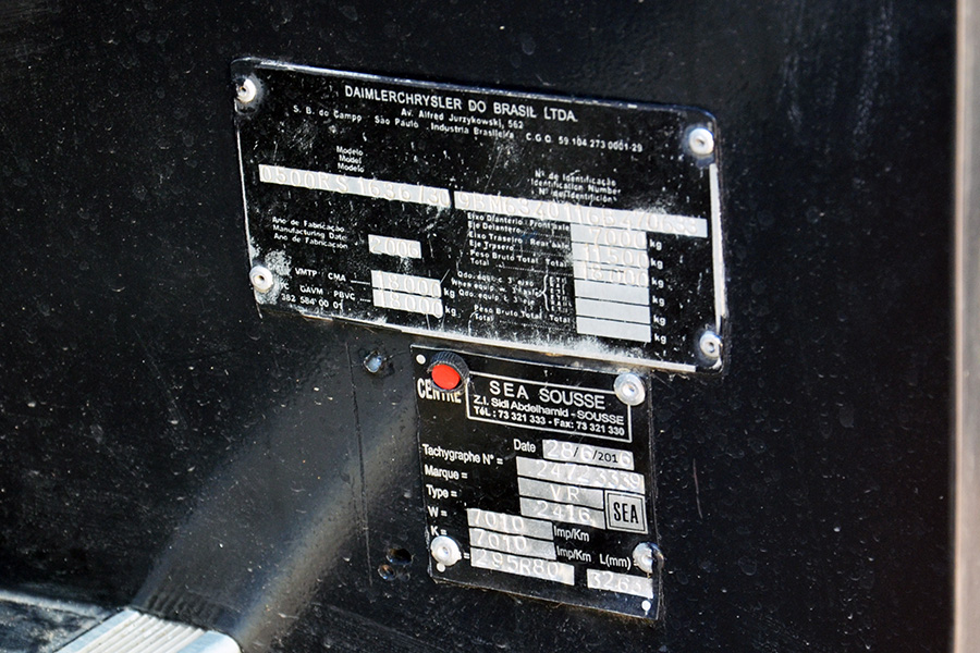 Тунис, ICAR № 184